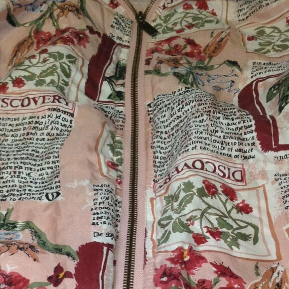 VINTAGE Basic Editions SilkJacket, Quite Lux, Floral Chic, Avant Garde, Eclectic - Picture 5 of 8